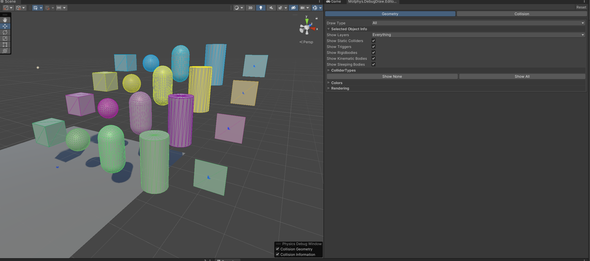 Motphys Physics Debugger 用户手册 | Motphys Debug Draw Editor | 2.0.0-beta.8